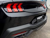 Black-Coated 4 Inch Quad Tip Cover Kit for 2015-2024 Ford Mustangs with Quad Tips MBRP