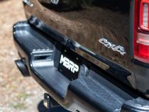 2019-2024 Ram 1500 5.7L Hemi Black Exhaust Tips, Armor BLK 5 Inch OD Dual Wall Angle Cut, Sold In Pairs MBRP