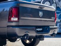 2009-2018 Ram 1500 and 2019-Up Ram 1500 5.7L Hemi Carbon Fiber Exhaust Tips, 5 Inch OD Dual Wall Angle Cut. Sold In Pairs MBRP