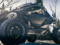 2024-Up Can-Am Maverick R, Black-Coated Steel, Rock Slider Kit MBRP