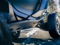 2024-Up Can-Am Maverick R, Black-Coated Steel, Rock Slider Kit MBRP