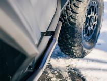 2024-Up Can-Am Maverick R, Black-Coated Steel, Rock Slider Kit MBRP