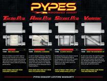 Crossmember Back w/X-Pipe Exhaust System 55-57 Tri-Five Chevy Split Rear Dual Exit 2.5 in Intermediate And Tail Pipe Street Pro Mufflers/Hardware Incl Tip Not Incl Pypes Exhaust