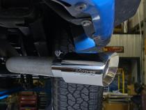 19-25 Silverado / Sierra 1500 4.8L/5.3L Single Exit Tunes & Tip Muffler Replacement Exhaust Kit Violator Muffler SGT32V PYPES