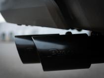 Cat-Back Exhaust System 14-21 Split Side Dual Exit 2.5 in Intermediate And 3 in Tail Pipe Violator Mufflers/Hardware Incl Tip Incl Pypes Exhaust