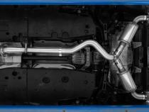 2023-Up Toyota Corolla GR 1.6L Armor Pro T304 Stainless Steel 3 Inch Cat-Back Dual Split Rear with Carbon Fiber Tips MBRP