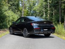 2021-Up Hyundai Elantra N-Line 1.6L Turbo Armor Lite 3 Inch Axle-Back Single Rear Exit with Dual Outlet Tip MBRP