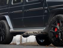 2019-2024 Mercedes-Benz G63 4.0TT V8 Armor Pro T304SS 2.5 Inch Pre-Axle Cat-Back, Dual Split Side, Quad Outlet, Active Profile MBRP