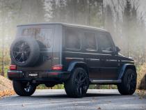 2019-2024 Mercedes-Benz G63 4.0TT V8 Armor Pro T304SS 2.5 Inch Pre-Axle Cat-Back, Dual Split Side, Quad Outlet, Active Profile MBRP