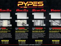 68-72 Chevelle High Tuck 2.5 Inch Crossmember Back W/X-Pipe and Violator Mufflers System Pypes Performance Exhaust