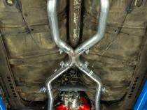 68-72 Chevelle High Tuck 2.5 Inch Crossmember Back W/X-Pipe System Pypes Performance Exhaust