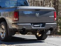 2009-2018 Ram 1500 and 2019-Up Ram 1500 5.7L Hemi Black Exhaust Tips, Armor BLK 5 Inch OD Dual Wall Angle Cut. Sold In Pairs MBRP