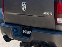 2009-2018 Ram 1500 and 2019-Up Ram 1500 5.7L Hemi Black Exhaust Tips, Armor BLK 5 Inch OD Dual Wall Angle Cut. Sold In Pairs MBRP