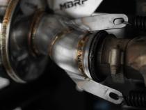 2001-2024 Polaris Sportsman 5 Inch Single Slip-on Muffler with Billet Tip Performance Series MBRP