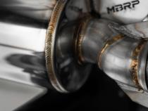 2001-2024 Polaris Sportsman 5 Inch Single Slip-on Muffler with Billet Tip Performance Series MBRP