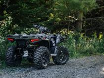 2001-2024 Polaris Sportsman 5 Inch Single Slip-on Muffler with Billet Tip Performance Series MBRP