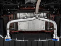 22-Up Subaru BRZ and 22-Up Toyota GR86 2.4L T304 Stainless Steel 2.5 Inch Axle-Back Dual Split Rear with Burnt End Tips MBRP