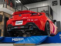 22-Up Subaru BRZ and 22-Up Toyota GR86 2.4L T304 Stainless Steel 2.5 Inch Axle-Back Dual Split Rear with Burnt End Tips MBRP