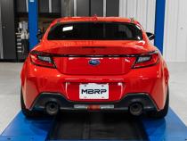 22-Up Subaru BRZ /Toyota GR86 2.4L T304 Stainless Steel 2.5 Inch Axle-Back Dual Split Rear with Carbon Fiber Tips MBRP
