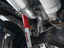 4 Inch Cat Back Exhaust System Single Side Exit 20-Up Silverado/Sierra 2500/3500 HD 6.6L V8 Armor Lite MBRP