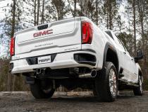 4 Inch Cat Back Exhaust System Single Side Exit 20-Up Silverado/Sierra 2500/3500 HD 6.6L V8 Armor Lite MBRP