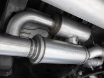 2025 Ram 1500 3.0L SST SO Armor BLK 3 inch Cat-back 2.5 Inch Dual Split Rear Exhaust with Black Tips MBRP
