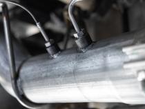 20-2023 Silverado/Sierra 2500/3500 Armor BLK Black Coated Aluminized Steel 4 Inch Filter Back Single Side Exit Exhaust System MBRP