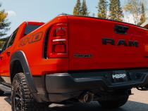 2025-UP Ram 1500 RHO 3.0L HO, Armor Pro 3-Inch Cat-Back Dual Split Rear with Carbon Fiber Tips, MBRP
