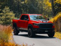 2025-UP Ram 1500 RHO 3.0L HO, Armor Pro 3-Inch Cat-Back Dual Split Rear with Carbon Fiber Tips, MBRP