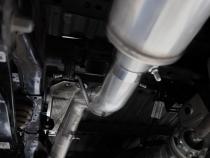 2024-Up Ford Ranger 2.3L Ecoboost Armor Lite Aluminized Steel 3-Inch Cat-Back Single Side Exit with Polished Tip MBRP