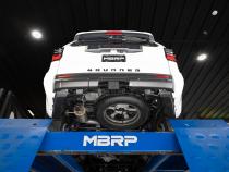24-Present Toyota 4Runner, Armor Lite, Overland 3-Inch Cat-Back Single Rear, High-Clearance Turndown, MBRP