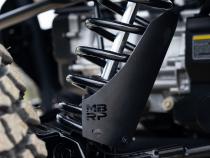 2019-Up Can-Am Maverick R/ Maverick X3/ Maverick X3 Max Black-Coated Aluminized Steel Shock Guards MBRP
