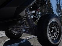 2019-Up Can-Am Maverick R/ Maverick X3/ Maverick X3 Max Black-Coated Aluminized Steel Shock Guards MBRP