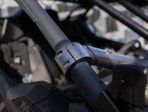 24-Present Can-Am Maverick R Black-Coated Front-Intrusion Bar MBRP