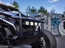 2024-Up Can-Am Maverick R, Black-Coated Steel Front Race Bumper MBRP