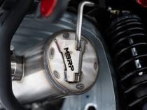25-Up Can-Am Outlander 850/1000R 6-Inch Single Slip-on System, Dual Outlet with CF Tips, Performance Series MBRP