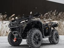25-Up Can-Am Outlander 850/1000R 6-Inch Single Slip-on System, Dual Outlet with CF Tips, Performance Series MBRP