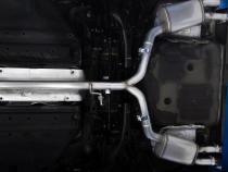 21-24 Kia K5 GT 2.5L Turbo, Armor Pro 2.5-Inch Cat-Back Dual Split Rear Quad Outlet, Carbon Fiber Tips, Street Profile MBRP