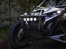 24-26 Can-Am Maverick R Bumper Light Kit, Flood and Spot Beam, MBRP