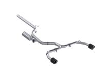 2022-Up Volkswagen Golf GTI MK8 T304 Stainless Steel 3 Inch Cat-Back 2.5 Inch Dual Split Rear with Carbon Fiber Tips MBRP