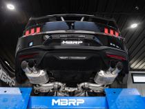 MBRP 2.5 Inch Exhaust Resonator Bypass X-Pipe For 15-Up Ford Mustang GT 5.0L MBRP