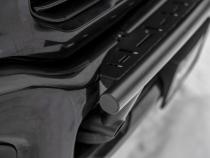 2019-Up Ram 2500 Black-Coated Bumper Light Mounting Bar MBRP